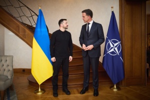 Zelensky, Rutte discuss steps toward achieving just, lasting peace in Ukraine