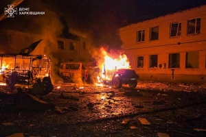 ロシア軍、ウクライナ中部クロピウニツィキーを無人機で大規模攻撃　１０名負傷