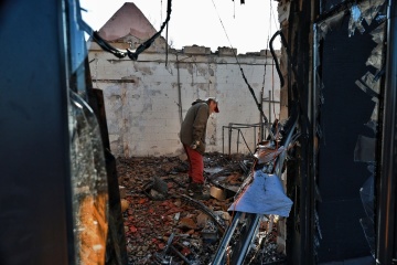 Drones rusos destruyen una sucursal de Nova Poshta en la región de Odesa