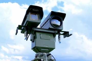 Grenzsoldaten treffen bei Wowtschansk russisches Überwachungssystem Murom-M