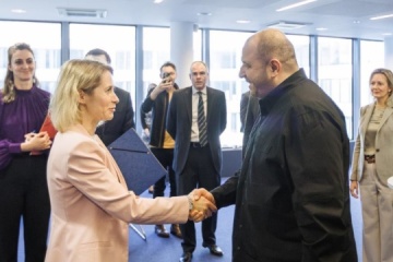 Umerov, Kallas discuss Ukraine's defense financing in Brussels