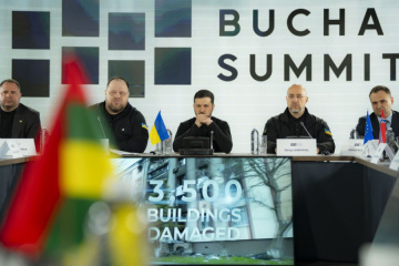 Die Welt verstand nach Massaker von Butscha Ausmaß russischer Aggression – Selenskyj bei Bucha Summit 2025