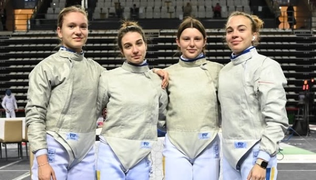 Українські шаблістки - бронзові призерки юніорського Євро в Анталії Українські шаблістки - бронзові призерки юніорського Євро в Анталії