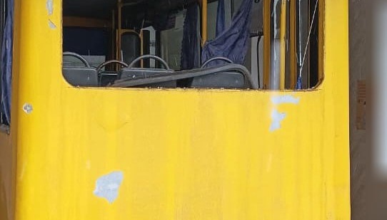 Kherson civilians under Russian attack as drone hits crowded bus Kherson civilians under Russian attack as drone hits crowded bus