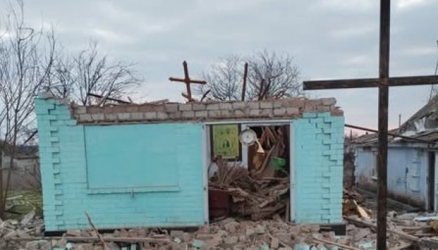Guerre en Ukraine : Une église détruite dans une frappe russe sur la région de Kherson 
