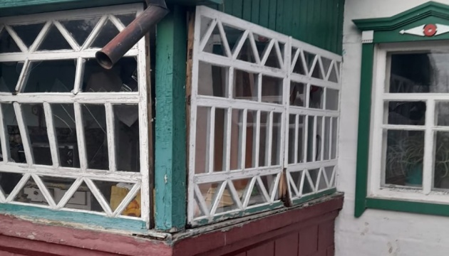 На Полтавщині внаслідок обстрілу пошкоджені п'ять будинків та кладовище