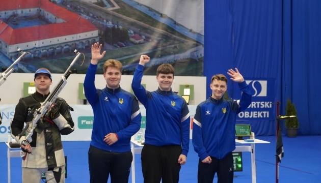 Збірна України з кульової стрільби виграла ще дві медалі юніорського Євро