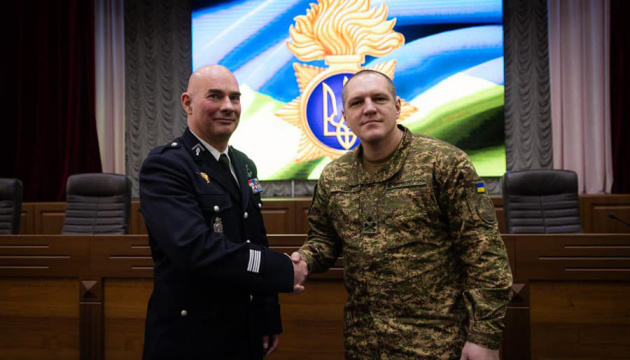 Півненко представив радника від Жандармерії Франції, який працюватиме в Нацгвардії Півненко представив радника від Жандармерії Франції, який працюватиме в Нацгвардії