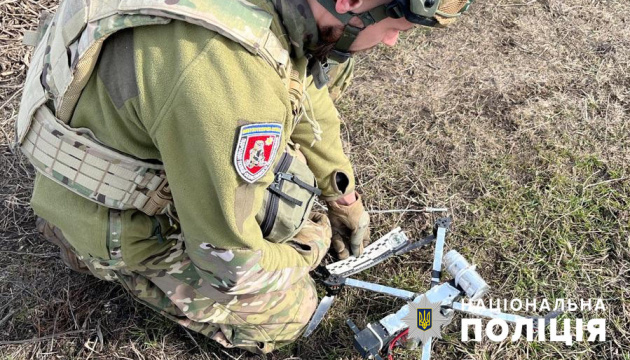 На Сумщині знищили боєприпас, приєднаний до російського безпілотника На Сумщині знищили боєприпас, приєднаний до російського безпілотника
