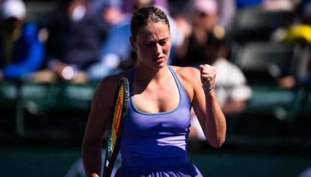 Костюк перемогла американку Доулгайд і зіграє в 1/8 фіналу турніру WTA в Індіан-Веллсі Костюк перемогла американку Доулгайд і зіграє в 1/8 фіналу турніру WTA в Індіан-Веллсі