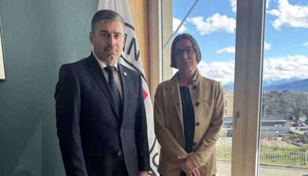 Лубінець обговорив із главою Міжнародного комітету Червоного Хреста становище українців у полоні й окупації Лубінець обговорив із главою Міжнародного комітету Червоного Хреста становище українців у полоні й окупації