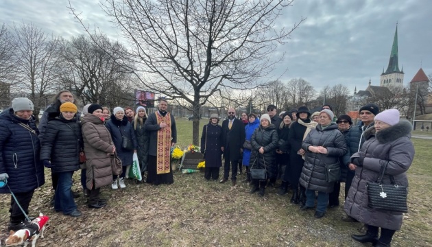 Українці Естонії поклали квіти до Шевченківського дуба та пам’ятного каменя у Таллінні Українці Естонії поклали квіти до Шевченківського дуба та пам’ятного каменя у Таллінні