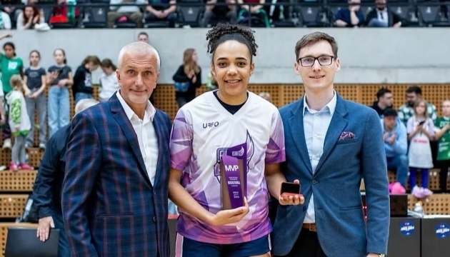 Українка стала MVP Європейської баскетбольної жіночої ліги Українка стала MVP Європейської баскетбольної жіночої ліги