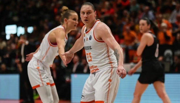 Українка Ягупова претендує на звання MVP сезону у баскетбольній Євролізі Українка Ягупова претендує на звання MVP сезону у баскетбольній Євролізі