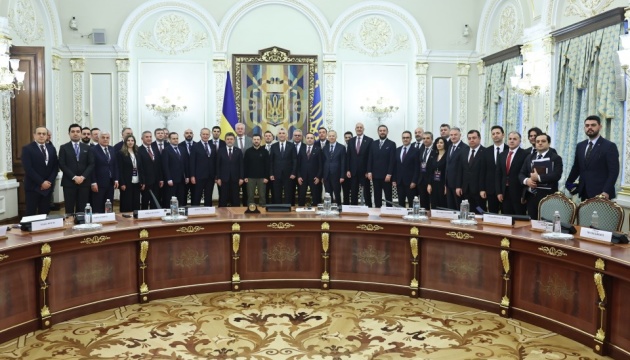 Post-war reconstruction: Zelensky meets with Turkish ministers, business representatives Post-war reconstruction: Zelensky meets with Turkish ministers, business representatives