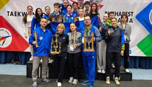 Українські тхеквондисти виграли дев'ять медалей на змаганнях у Бухаресті Українські тхеквондисти виграли дев'ять медалей на змаганнях у Бухаресті