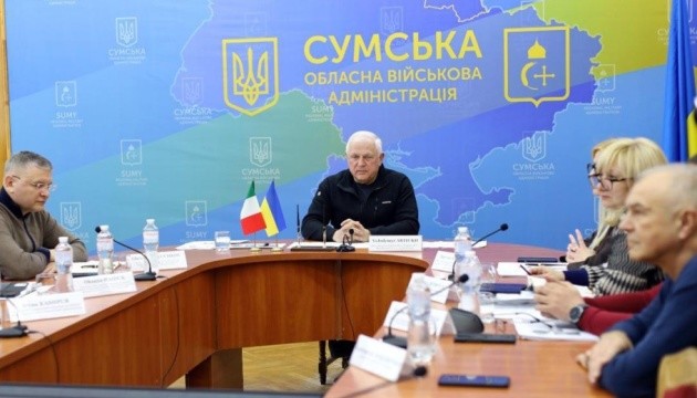 Сумщина підписала з італійським регіоном меморандум про відбудову Сумщина підписала з італійським регіоном меморандум про відбудову