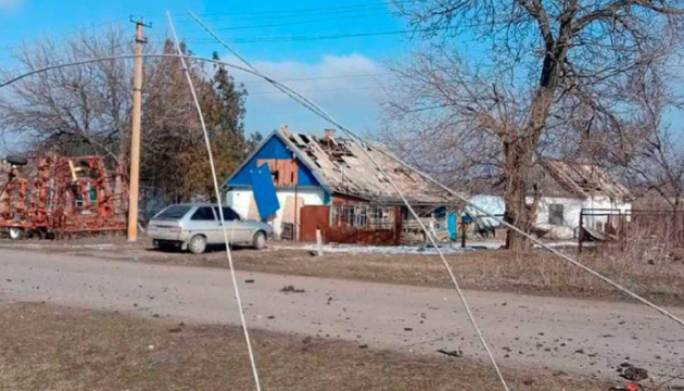 Gestern 8 Ortschaften in Region Saporischschja beschossen