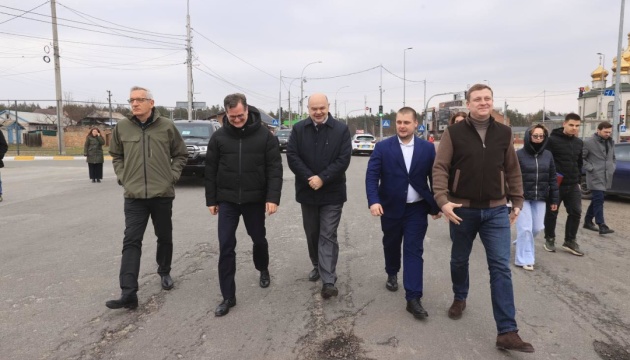 Керівник відомства канцлера ФРН відвідав Ірпінь та Бучу Керівник відомства канцлера ФРН відвідав Ірпінь та Бучу