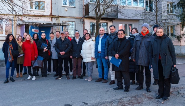 У Бучанській громаді стартує відновлення багатоквартирних будинків у межах проєкту HOPE У Бучанській громаді стартує відновлення багатоквартирних будинків у межах проєкту HOPE