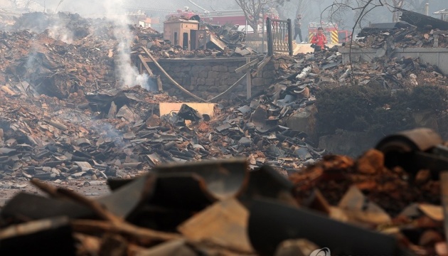 У Південній Кореї внаслідок лісових пожеж загинули щонайменше 24 людини