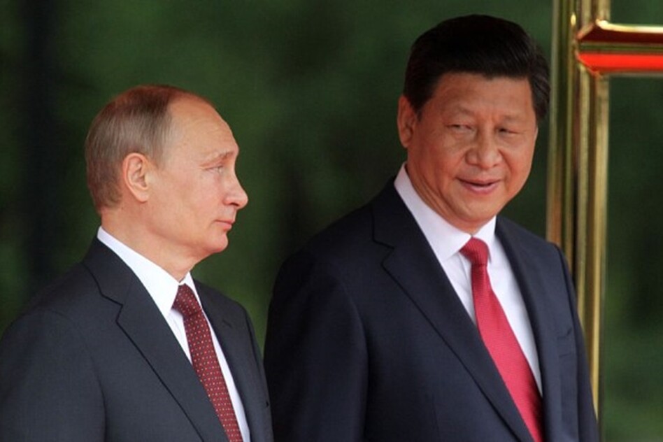 Путін і лідер Китаю Сі Цзіньпін Путін і лідер Китаю Сі Цзіньпін