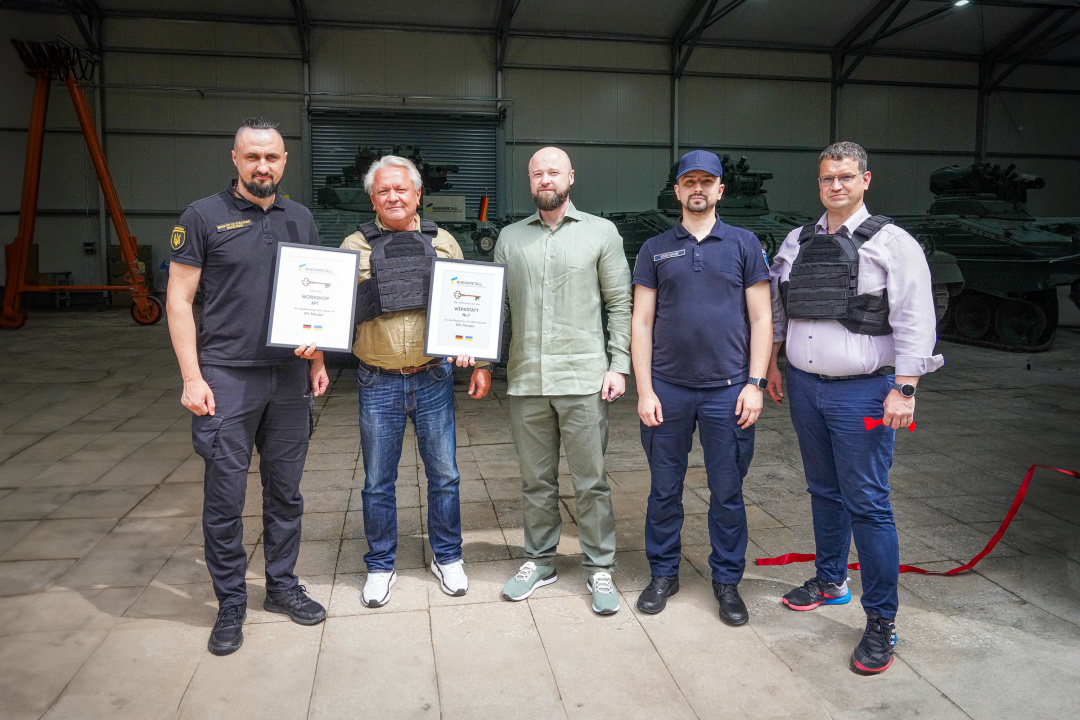 Відкриття першого спільного сервісного центру з Rheinmetall в Україні