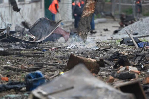 Ворог завдав масованого обстрілу ударними безпілотниками по місту Харків