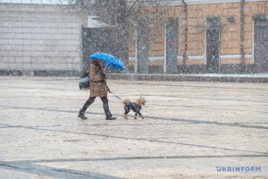 В Україні у вівторок подекуди мокрий сніг і дощі, від 2° морозу до 9° тепла