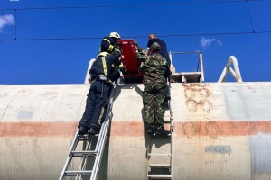 На Волині дитину ударило струмом на даху вагона