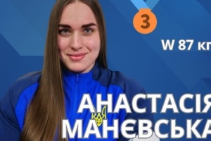 Анастасія Манєвська - бронзова призерка Євро-2025 важкої атлетики