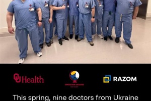 Військові хірурги з України проходять навчання у Сполучених Штатах