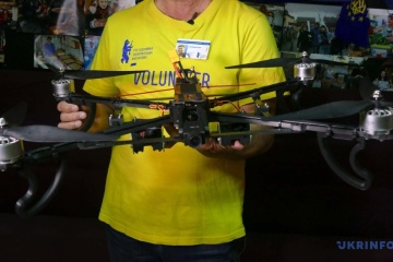 Zakarpattia engineers develop new drone capable of carrying five kilograms of explosives
