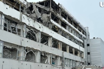 Russian missile strike on Kyiv damages Ukrainian state foreign broadcasting channels