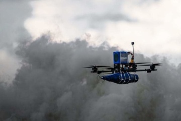 "Predator" brigade soldiers destroy cache of Russian equipment in Toretsk with drone