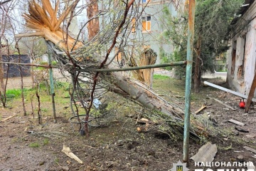 In Region Cherson gestern ein Zivilisten getötet, fünf verletzt, 31 Ortschaften beschossen