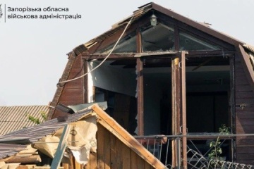 Gestern 12 Ortschaften in Region Saporischschja beschossen