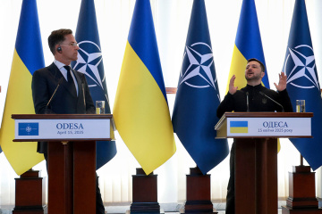 Новини 15 квітня: Відплата росіянам за Суми| Генсек НАТО в Одесі | Нацгвардія створює корпуси