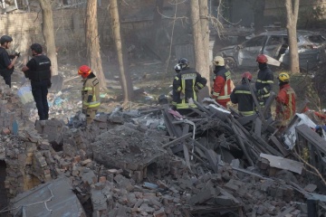 ロシア軍のウクライナへの大規模攻撃で死者８名、負傷者８０名以上が出ている＝ゼレンシキー宇大統領