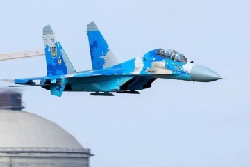 Su-27 fighter jet lost during combat mission, pilot survives – Ukrainian Air Force