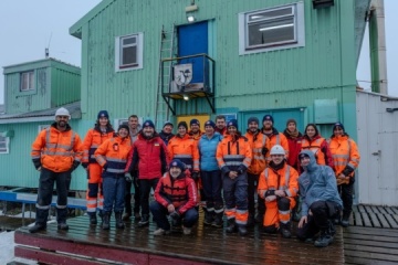 British researchers visit Ukraine’s Antarctic base
