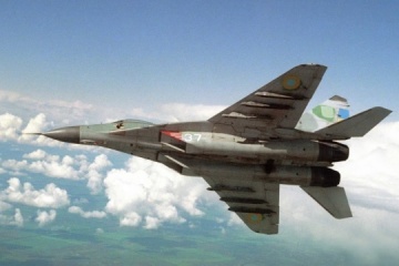 Pilot von MiG-29 schießt russische Angriffsdrohne ab