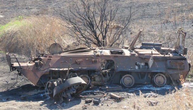 Ukrainian fighters destroy Russian chemical defense vehicle near Chasiv Yar Ukrainian fighters destroy Russian chemical defense vehicle near Chasiv Yar