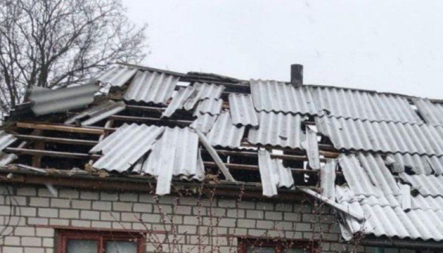 Russian missile fragments damage power lines and houses in Kirovohrad region Russian missile fragments damage power lines and houses in Kirovohrad region