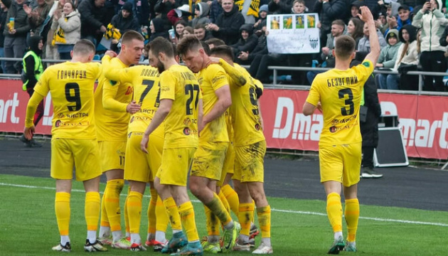 Перша ліга: «Буковина» обіграла футболістів «Кудрівки» у Чемпіонській групі