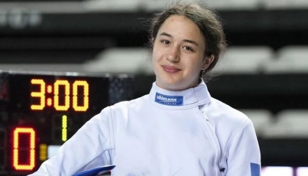 Шпажистка Аліна Дмитрук - срібна призерка чемпіонату світу серед кадетів Шпажистка Аліна Дмитрук - срібна призерка чемпіонату світу серед кадетів