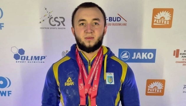 Україна здобула першу чоловічу медаль на Євро-2025 з важкої атлетики Україна здобула першу чоловічу медаль на Євро-2025 з важкої атлетики