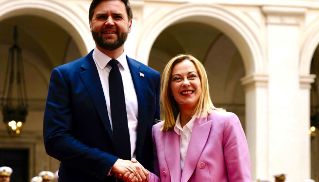 Meloni y Vance abordan los esfuerzos para lograr una paz justa en Ucrania