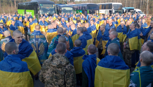Präsident: 277 Kriegsgefangene kehren in die Ukraine zurück Präsident: 277 Kriegsgefangene kehren in die Ukraine zurück