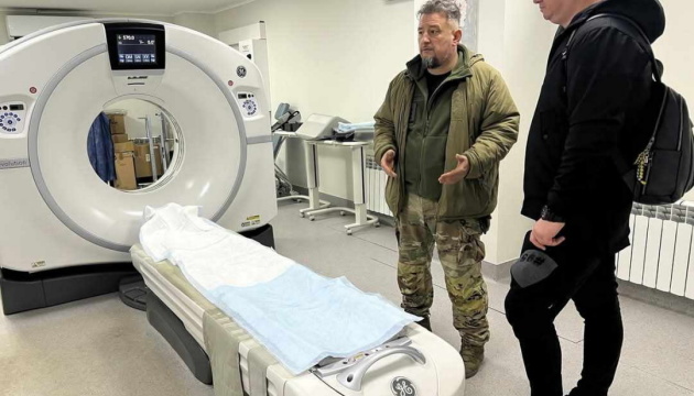 За пів року військовий госпіталь у Харкові розраховує зібрати ₴7 мільйонів на ремонт апарату КТ За пів року військовий госпіталь у Харкові розраховує зібрати ₴7 мільйонів на ремонт апарату КТ